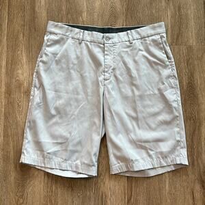 Nike Dri-Fit Golf 10" Shorts Size 34 Gray